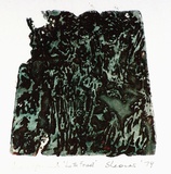 Artist: SHEARER, Mitzi | Title: In the forest | Date: 1979 | Technique: etching, printed in colour, from one  plate