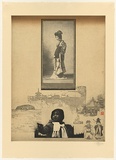 Artist: SCHMEISSER, Jorg | Title: Aya and Hiobachan [Aya and great grand-mother] (a) | Date: 1980 | Technique: photo-etching, aquatint and transfer, printed in colour, from two plates; Japanese seals | Copyright: © Jörg Schmeisser