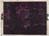 Artist: b'Gleeson, William.' | Title: b'The little boy and the stars.' | Date: c.1956 | Technique: b'lithograph, printed in colour, from four zinc plates' | Copyright: b'This work appears on screen courtesy of the artist'