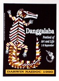 Artist: b'Festival Committee.' | Title: b'Danggalaba: Festival of Art and Life' | Date: 1990 | Technique: b'offset-lithograph, printed in colour, from three process plates'