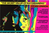 Artist: REDBACK GRAPHIX | Title: The secret value of daydreaming - Julian Lennon. | Date: 1986 | Technique: screenprint, printed in colour, from four stencils