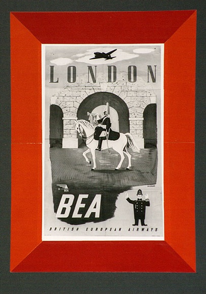 Artist: b'Bainbridge, John.' | Title: b'BEA: London (grenadier guard).' | Date: (1948) | Technique: b'photo-lithograph'