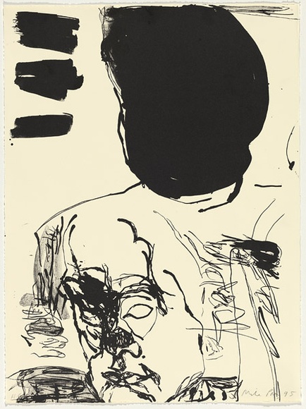 Artist: b'PARR, Mike' | Title: b'not titled.' | Date: 1995 | Technique: b'lithograph, printed in black ink, from one stone'