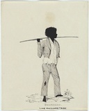 Artist: b'Fernyhough, William.' | Title: b'Boardman, Lake Macquarie Tribe.' | Date: 1836 | Technique: b'pen-lithograph, printed in black ink, from one zinc plate'