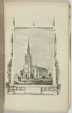 Artist: Ham Brothers. | Title: St Paul's Church, Melbourne. | Date: 1851 | Technique: engraving, printed in black ink, from one copper plate