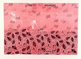 Artist: b'COLEING, Tony' | Title: b'Or the winners.' | Date: 1985-86 | Technique: b'lithograph, printed in colour, from multiple stones [or plates]'