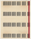 Title: Section B (Word situations) - 32 Possibilities: No. 4 1(D) | Date: (1970-71) | Technique: typewriter