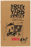 Artist: b'VARIOUS' | Title: b'Exhibition: The Backyard Project' | Date: 1990 | Technique: b'linocut, printed in colour, from multiple blocks'