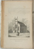 Artist: b'Ham Brothers.' | Title: b'Second independent church, Melbourne west.' | Date: 1851 | Technique: b'engraving, printed in black ink, from one copper plate'