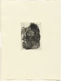 Artist: PARR, Mike | Title: Organon I | Date: 1987 | Technique: etching, printed in black ink, from one plate