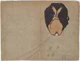 Artist: b'Teague, Violet.' | Title: b'not titled [rabbit from behind]' | Date: 1905 | Technique: b'woodcut, printed in colour in the Japanese manner, from multiple blocks'