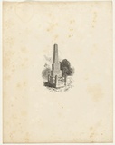 Title: bBatman's monument | Date: 1886-88 | Technique: b'wood-engraving, printed in black ink, from one block'