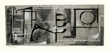 Artist: b'Brash, Barbara.' | Title: b'Surfaces No.1.' | Date: 1960 | Technique: b'etching, softground, sugarlift, aquatint, embossing, screenprint, printed from one plate and one screen'
