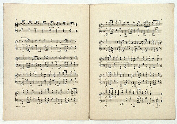 Artist: b'Thomas, Edmund.' | Title: b'musical score' | Date: (1857) | Technique: b'lithograph, printed in black ink, from one stone'