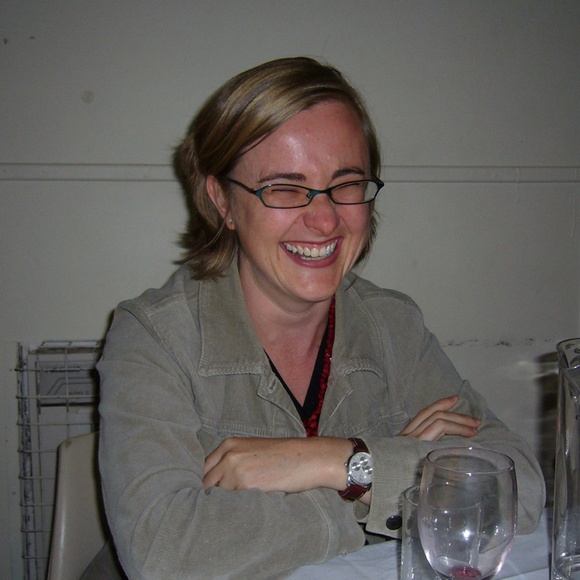 Artist: b'Butler, Roger' | Title: b'Portrait of Anne Ryan, Curator of Australian Prints, AGNSW, Australian Print Symposium, Canberra, 2007' | Date: 2007