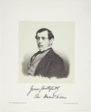 Title: not titled [Thomas Howard Fellows] | Date: 1859 | Technique: lithograph, printed in colour, from multiple stones (black image, buff tint stone)