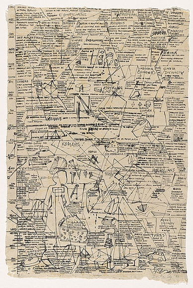 Artist: b'Ely, Bonita.' | Title: b'Wedge' | Date: 1992 | Technique: b'transfer-lithograph, printed in black ink, from one stone'