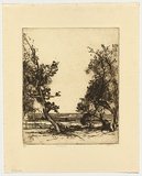 Artist: b'LONG, Sydney' | Title: b'Rose Bay in 1908' | Date: 1927 | Technique: b'line-etching, printed in black ink with plate-tone, from one plate' | Copyright: b'Reproduced with the kind permission of the Ophthalmic Research Institute of Australia'