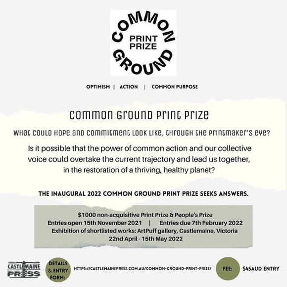Title: Common Ground Print Prize, 2022