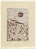 Artist: b'Burgess, Ruth.' | Title: b'Christmas in the everlasting garden.' | Date: 1992 | Technique: b'woodcut, printed in colour, from two blocks'