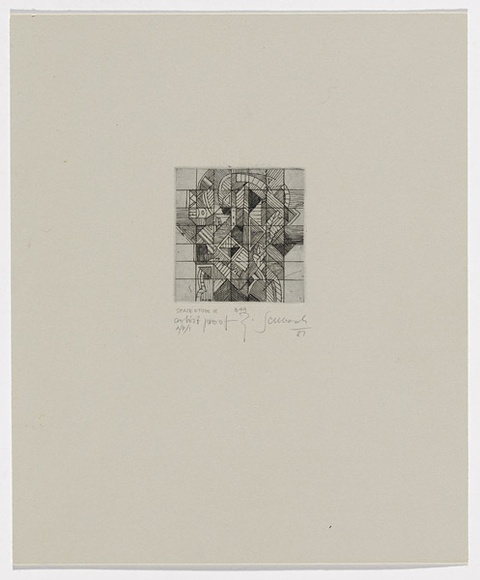 Artist: b'SELLBACH, Udo' | Title: b'not titled' | Date: 1960-80 | Technique: b'etching'