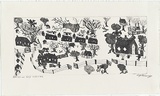 Artist: Kennedy, Roy. | Title: Mission boy dreams. | Date: 2005 | Technique: etching, printed in black ink, from one plate