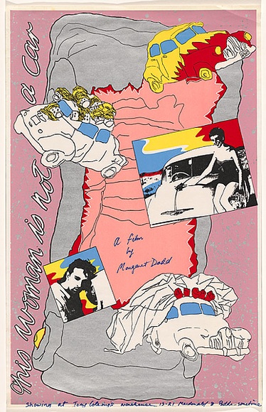 Title: This woman is not a car | Date: 1981 | Technique: screnprint, printed in colour, from multiple stencils