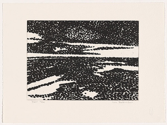 Artist: b'KEMPSON, Michael' | Title: b'Ten.' | Date: 2005 | Technique: b'open-bite and aquatint, printed in black ink, from one plate'