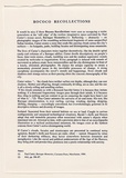 Title: Rococo Recollections [1 p.introductory text] | Date: 1995 | Technique: electrostatic print