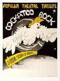 Artist: Speirs, Andrew. | Title: Popular Theatre Troupe: Cockatoo rock. Directed by Robert Perrier | Date: 1980 | Technique: screenprint, printed in colour, from multiple stencils