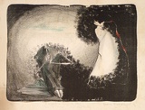 Artist: b'Graham, Geoffrey.' | Title: b'I begged a thief to steal me a rose' | Date: 1938 | Technique: b'lithograph, printed in colour, from multiple stones [or plates]'