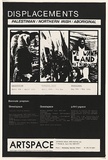 Artist: Fairskye, Merilyn. | Title: Displacements - Palestinian / Northern Irish / Aboriginal. | Date: c.1984 | Technique: screenprint, printed in black ink, from one stencil | Copyright: © Merilyn Fairskye
