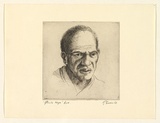 Artist: EWINS, Rod | Title: Akuila Waqa. | Date: 1963 | Technique: etching, printed in black ink, from one copper plate