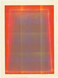Artist: WICKS, Arthur | Title: Red wedge | Date: 1971 | Technique: screenprint, printed in colour, from multiple stencils