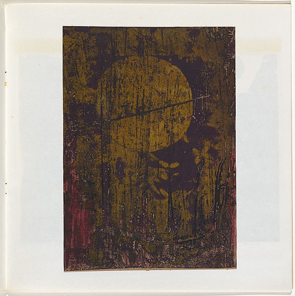 Artist: b'Pugh, Clifton.' | Title: b'not titled.' | Date: 1971 | Technique: b'etching, printed in colour using the oil viscosity technique, from one plate'