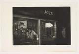 Artist: b'James, Garry.' | Title: b'Bud' | Date: 1991, January | Technique: b'etching printed in warm black ink with plate-tone, from one plate'