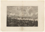 Artist: b'Wallis, James.' | Title: b'Sydney from Bennelongs Point. New South Wales.' | Date: 1817-1819 | Technique: b'engraving, printed in black ink, from one copper plate'