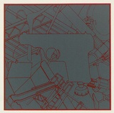 Artist: Burgess, Peter. | Title: Object relations I - 6 of 6. | Date: 1990 | Technique: screenprint, printed in colour, from two stencils
