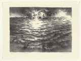 Artist: b'Mortensen, Kevin.' | Title: b'The explosion' | Date: 1994 | Technique: b'lithograph, printed in black ink, from one stone' | Copyright: b'\xc2\xa9 Kevin Mortensen'