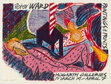 Artist: b'Ward, Peter.' | Title: b'Peter Ward paintings and prints, Hogarth Galleries, Sydney' | Date: 1988 | Technique: b'screenprint, printed in colour, from multiple stencils'