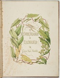 Artist: b'Meredith, Louisa Anne.' | Title: b'Some of my bush friends in Tasmania [title page]' | Date: 1860 | Technique: b'lithograph, printed in colour, from multiple stones'