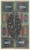 Artist: HALL, Fiona | Title: Pulmonaria officinalis - Lungwort (Hungarian currency) | Date: 2000 - 2002 | Technique: gouache | Copyright: © Fiona Hall