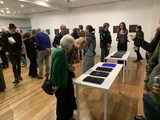 Title: At the opening of 'Patsy Payne: A most peculiar star' at Megalo Print Workshop and Gallery, Canberra 14 August 2026