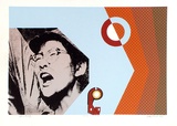 Artist: b'WICKS, Arthur' | Title: b'Homage to the bullet' | Date: 1968 | Technique: b'screenprint, printed in colour, from multiple stencils'