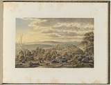 Artist: b'von Gu\xc3\xa9rard, Eugene' | Title: b'Top of Mount Lofty near Adelaide' | Date: (1866 - 68) | Technique: b'lithograph, printed in colour, from multiple stones [or plates]'