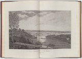 Artist: Wallis, James. | Title: A view of Hawkesbury and the Blue Mountains. New South Wales. | Date: 1821 | Technique: engraving, printed in black ink, from one copper plate