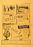 Artist: Eather, Michael. | Title: Well hello dole. | Date: 1983 | Technique: screenprint, printed in black ink, from one stencil