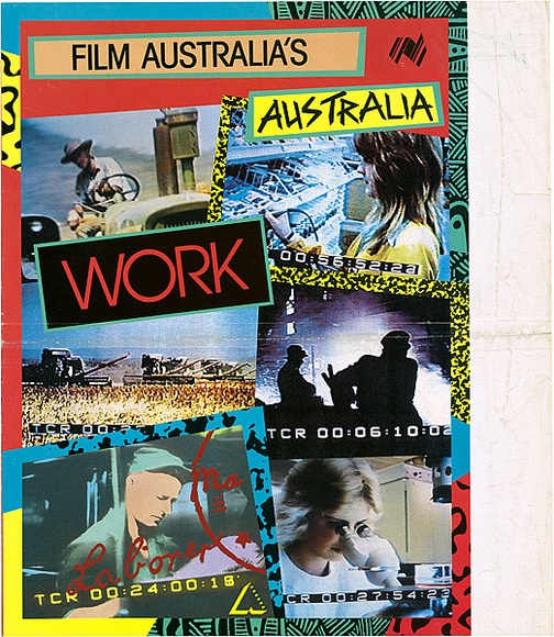 Artist: b'REDBACK GRAPHIX' | Title: b'Cover: Work' | Date: 1980 | Technique: b'offset-lithograph'