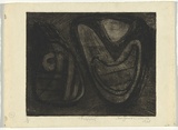 Artist: Cilento, Margaret. | Title: Pebbles. | Date: 1948 | Technique: etching, aquatint printed in black ink, from one  plates,