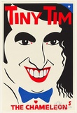 Artist: Sharp, Martin. | Title: Tiny Tim. The Chameleon | Date: 1982 | Technique: screenprint, printed in colour, from three stencils
